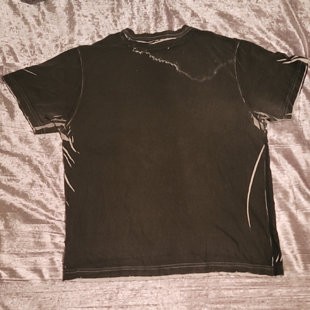 (Rare) Lords of Style Men's Large SS Shirt Intentionally Distressed Black&White - Picture 8 of 8
